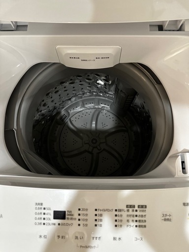 【最終価格】アイリスオーヤマ 洗濯機 IAW-T604E-W