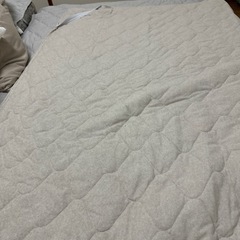 ニトリ　敷パッド　セミダブルの画像