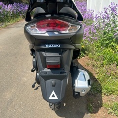 【動画あり】バーグマンストリートEX125 低走行車　EA23M最新モデルの画像