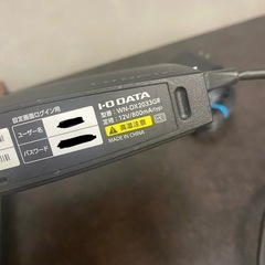 ルーター　IOデータの画像