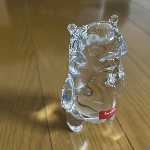 バカラ　くまモンクリスタルオブジェ
