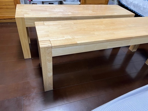 イケア ベンチ ダイニングチェア 2個のセット