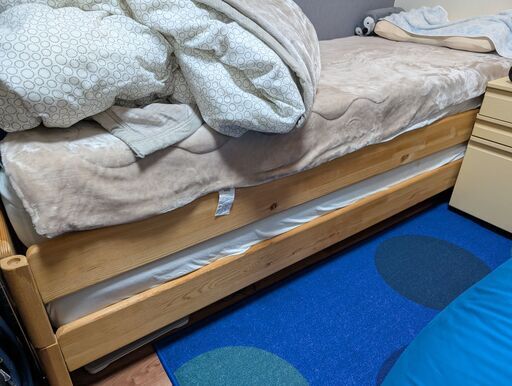 IKEA イケア ウトーケル スタッキングベッド シングルサイズ2台