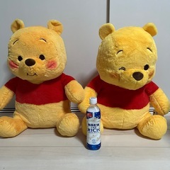 ぷーさん　ぬいぐるみ　2点セット