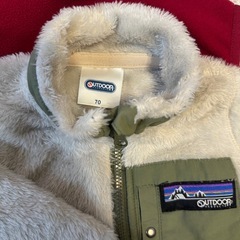 激安！！GAP OUTDOOR ロンパース カバーオール 2つセット 70cm 80cmの画像