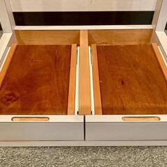 【5/15の14時まで】オーダーメイドデスク　１点物　机　ドレッサー　木製の画像