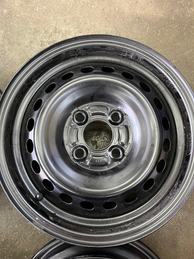 中古　14x4.5ホンダN-BOX純正ホイール4本セット 受け渡し相手決まりました】中古14x4.5ホンダN-BOX純正ホイール4