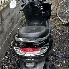 バイク 125cc  バーグマンストリートキャブ車　値下げ可能の画像