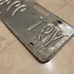 ニューヨーク市　ナンバープレートの画像