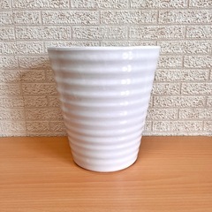 陶器鉢　白