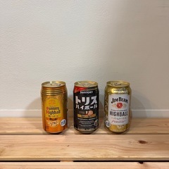 ウイスキーハイボール 3点