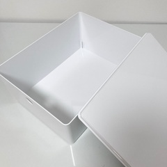 IKEA 収納10点セット ヴァリエラ大9個＆クッギス1個 ホワイトの画像