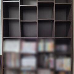 【5月末まで】ニトリ 書棚 グレン BS18120 ダークブラウン