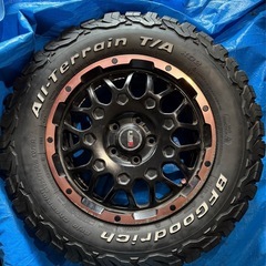 225/70r16 ブロックタイヤ ホイール4本セット