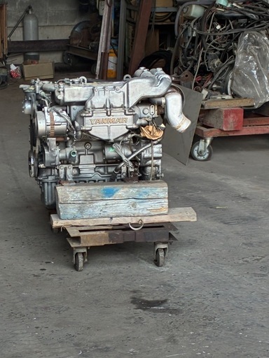 完売ヤンマードライブ船仕様　4LH DTZターボ