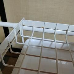 ニトリ　伸縮水切りラックの画像