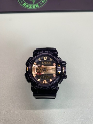 CASIO G-SHOCK デジタル腕時計 ブラック　5413P   GBA-400