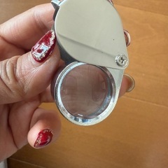 拡大鏡 ルーペ 拡大 30倍 老眼 宝石 ミニ 鑑定 ジュエリールーペ