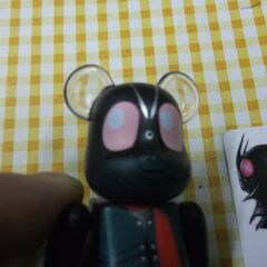 ベアブリック/BE@RBRICK  シン・仮面ライダー　目ピンクの画像