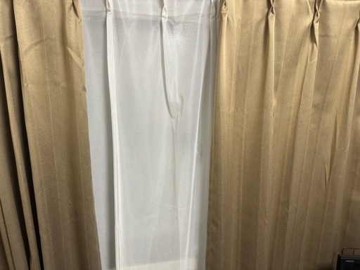 GW中の受渡希望】ニトリ 遮光カーテン&レース 4枚セット GW中の受渡希望】ニトリ 遮光カーテン&レース 4枚セット