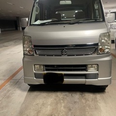 スズキ　エブリィワゴン　ターボ車　検R8年1月　式H 21年