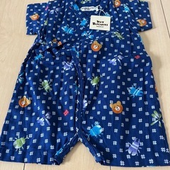 ホットビスケッツ 甚平 ロンパース新品タグ付き