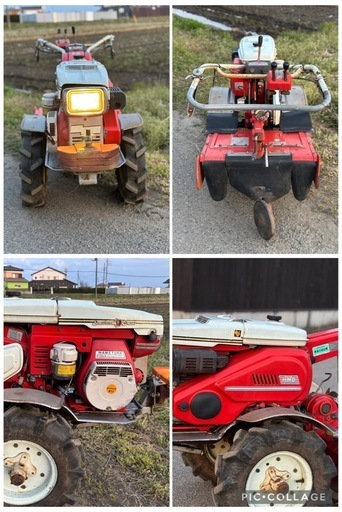 セルスタート　マメトラ7馬力管理機