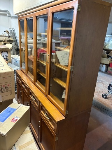 カリモク/karimoku コロニアル カップボード 122cm 食器棚 カリモク