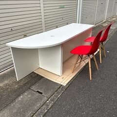 ☀️　受付カウンター　チェア　2脚　セット　事務所　オフィス　店...