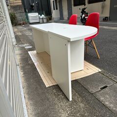 ☀️　アール・エフ・ヤマカワ  受付カウンター　チェア　2脚　セット　事務所　オフィス　店舗　用品　デスクの画像