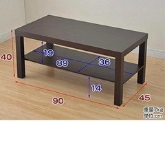 テーブルの画像