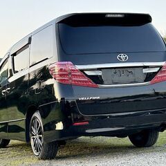 ヴェルファイア★後期型★本車検フルR9年4月迄【人気2.4Z/7人乗り】希少電動ツインサンルーフ・202黒・大型フリップダウンモニター・両側Pスライドドア…の画像