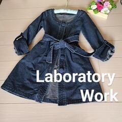 Laboratory　Work🩵デニムジャケット🩵ウエストリボン🎀
