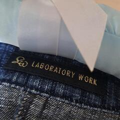 Laboratory　Work🩵デニムジャケット🩵ウエストリボン🎀の画像