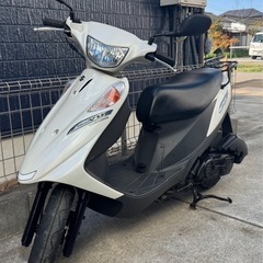 【お取引き完了】スズキ　アドレスV125G  バイク　スクーター　ワンオーナー　の画像