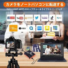 キャプチャーボードは4K HDMI パススルー機能1080P 60Hzの画像