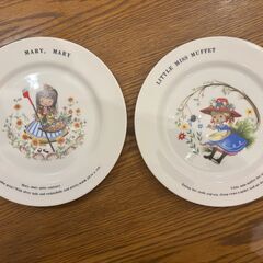 メアリー・メリー＆リトルミス・マフ プレート