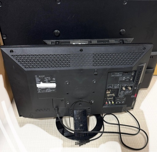 シャープSHARP液晶テレビ受信機型サイズ22V (ネクロム) 田無の