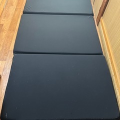 【無料で譲ります】ニトリ　プレミアフィット2 中古　低反発敷布団の画像