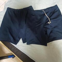 中部中学校　体操服　半ズボンMサイズ　男子着用　2枚セット