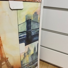 イケア　IKEA gronby 絵　アートパネル　　4点セットの画像