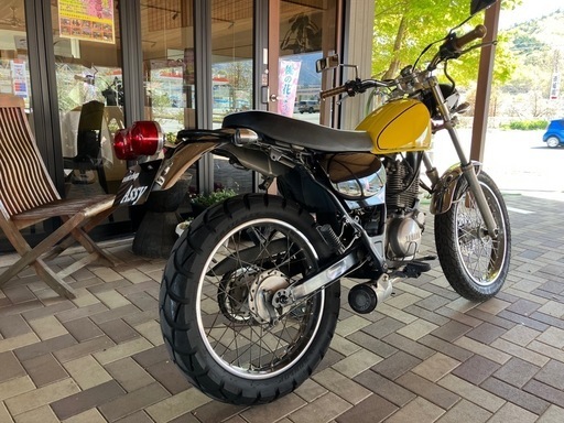 YAMAHA ブロンコ 5BT カスタム車 実働 スパトラ装着シート張り替え油脂