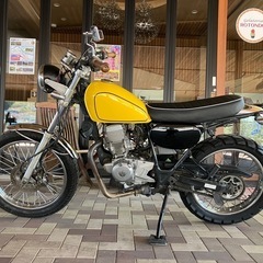 YAMAHA ブロンコ 5BT カスタム車 実働 スパトラ装着　シート張り替え　油脂類交換　バッテリー新品交換　イエローパール　オールペン済みの画像