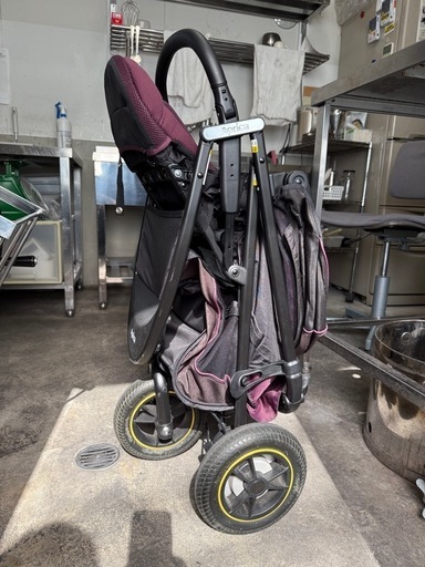 【定価72600円】 Aprica アップリカ ベビーカー　レザーハンドル 折りたたみ式