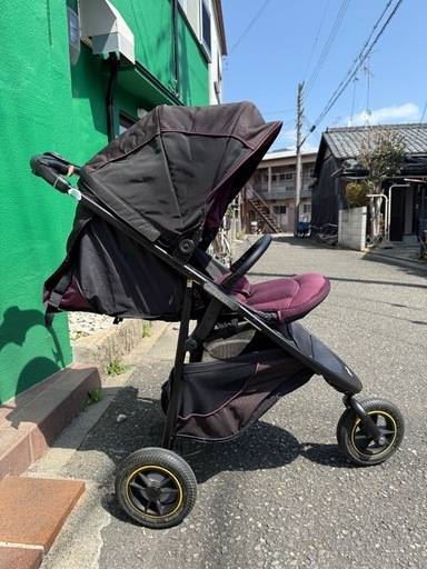 【定価72600円】 Aprica アップリカ ベビーカー　レザーハンドル 折りたたみ式