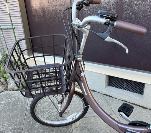 【Panasonic 電動アシスト自転車】ビビ・SL・20
   
