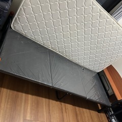 【取引先確定】シングルベッド マットレス付きの画像