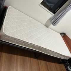 【取引先確定】シングルベッド マットレス付き
