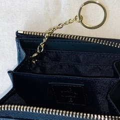 マリークワント 財布 黒 新品未使用の画像