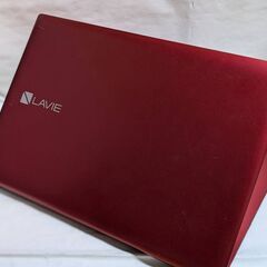🐸NEC🌟Lavie🌟PC-GN11ENRD🌟美品赤🌟SSD🌟WIN11🌟Office2021の画像
